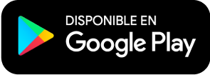 Logo Play Store con el texto Disponible en Google Play